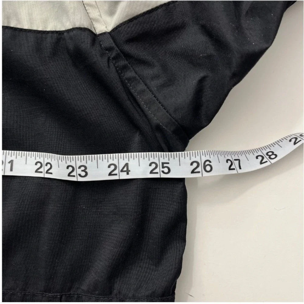 Nike Men's XL Hooded Windbreaker Jacket‎ Navy Blue White 90s Y2K Nylon Full Zip